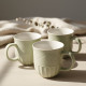 Porcelain Mug Set - 4 Pcs